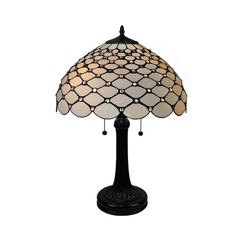 Amora Lighting Tiffany Style Chandelle Table Lamp