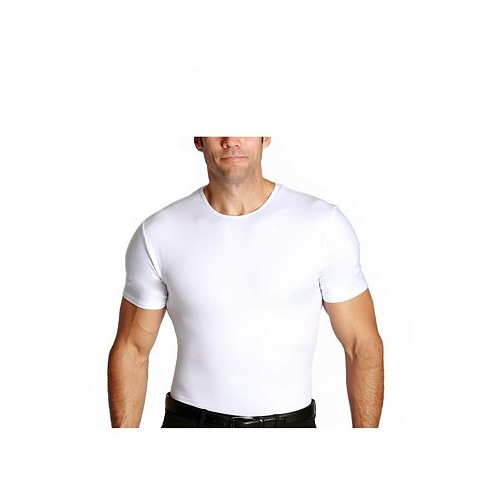 Insta Slim Mens Compression Short Sleeve Crew-Neck T-Shirt