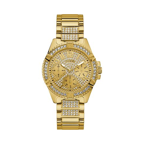 GUESS Unisex Gold-Tone Stainless Steel Bracelet Watch 40mm