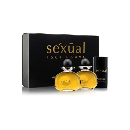 Michel Germain Mens Sexual Pour Homme 3-Pc. Gift Set