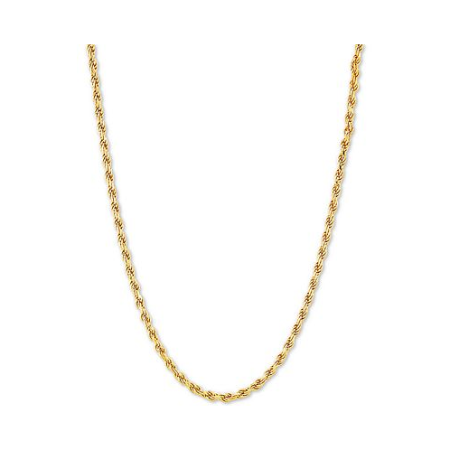 Giani Bernini Rope 18 Chain Necklace in 18k Gold-Plated Sterling Silver