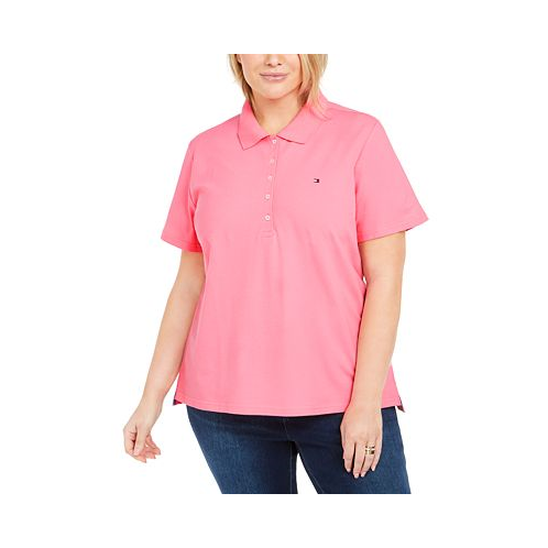 Tommy Hilfiger Plus Size Short-Sleeve Polo Shirt