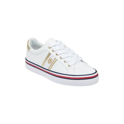Tommy Hilfiger Womens Fentii Lace up Sneakers