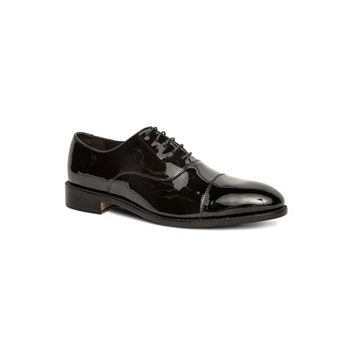 Anthony Veer Mens Clinton Tux Cap-Toe Oxford Leather Dress Shoes
