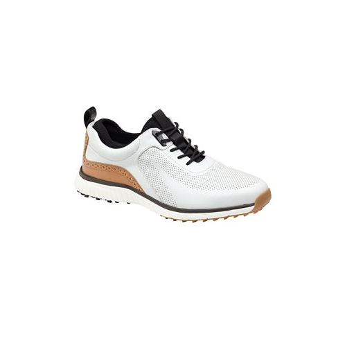 Johnston & Murphy Mens Luxe Hybrid Golf Lace-Up Sneakers