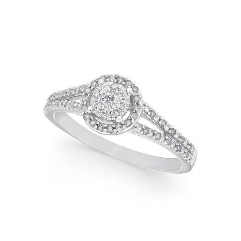 Promised Love Diamond Promise Ring in 10k White Gold ( 1/4 ct. t.w.)