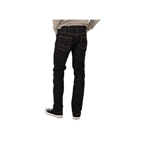 Silver Jeans Co. Mens Authentic Slim Fit Tapered Leg Jeans