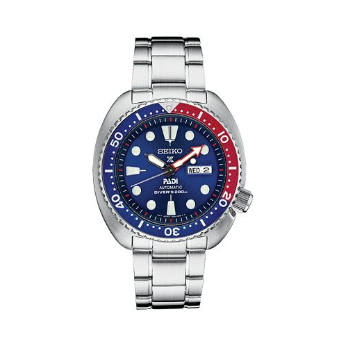 Seiko Mens Automatic Prospex Diver Stainless Steel Bracelet Watch 45mm