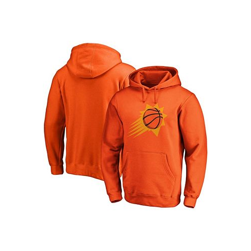 Fanatics Mens Orange Phoenix Suns Primary Team Logo Pullover Hoodie