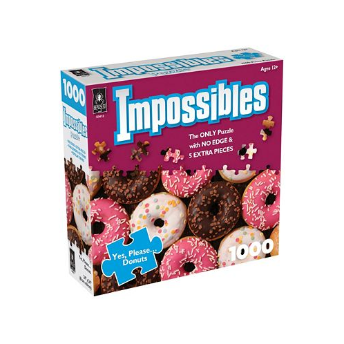 BePuzzled Impossible Puzzle - Yes Please Donuts - 1000 Piece