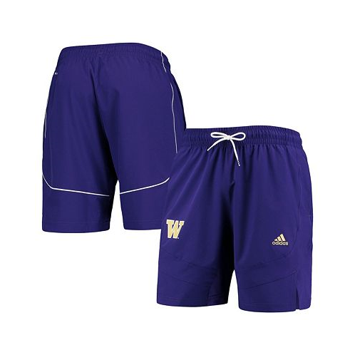 Adidas Mens Purple Washington Huskies Swingman Basketball AEROREADY Shorts