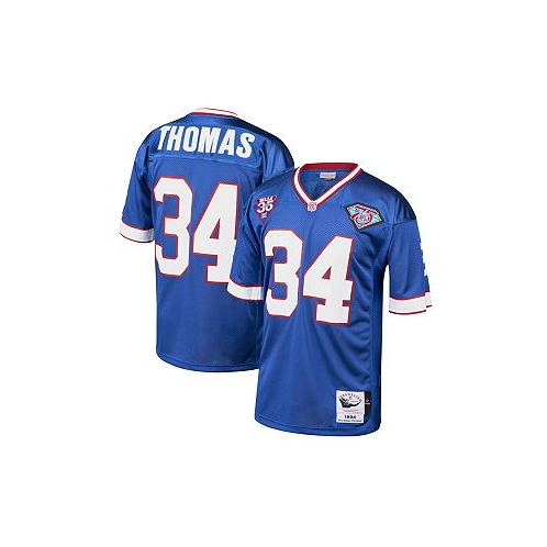 Mitchell & Ness Mens Thurman Thomas Royal Buffalo Bills 1994 Authentic Throwback Retired Player Jersey