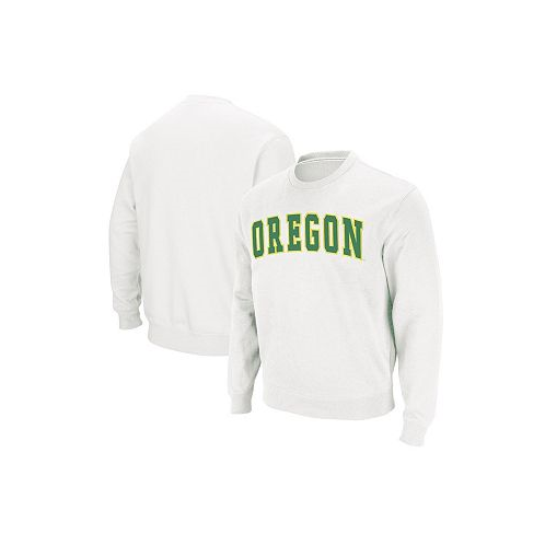 Colosseum Mens Oregon Ducks Arch and Logo Sweatshirt