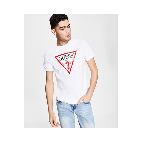 GUESS Mens Logo-Print T-Shirt