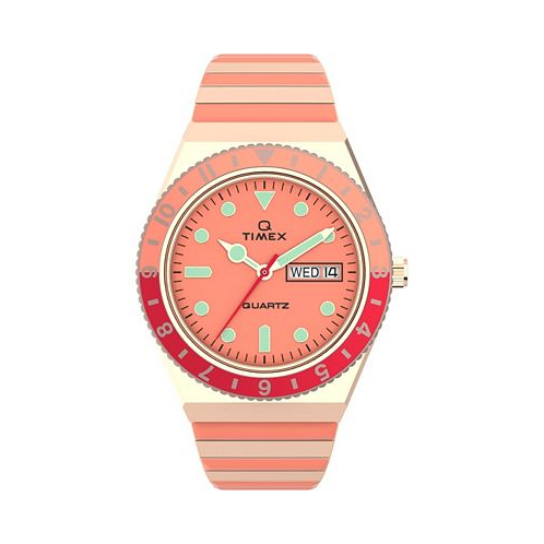 Timex Womens Q Two-Tone Stainless Steel Expansion Band Watch 36mm