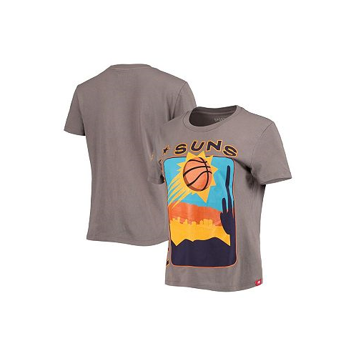 Sportiqe Womens Charcoal Phoenix Suns Street Capsule Arcadia T-shirt