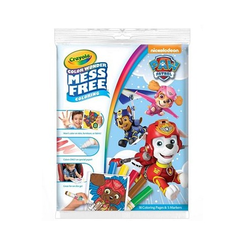 Crayola Mess Free Paw Patrol Rescue Adventures 18 Pages of Fun Games Fold lope