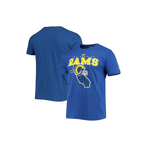 New Era Mens Royal Los Angeles Rams Local Pack T-shirt
