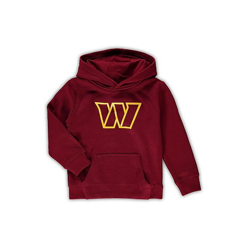 Outerstuff Toddler Boys and Girls Burgundy Washington Commanders Team Logo Pullover Hoodie