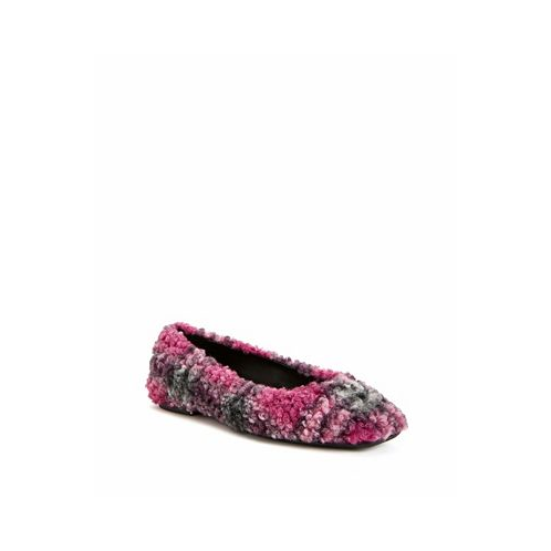 Katy Perry Womens The Evie Cozy Ballet Square Toe Flats