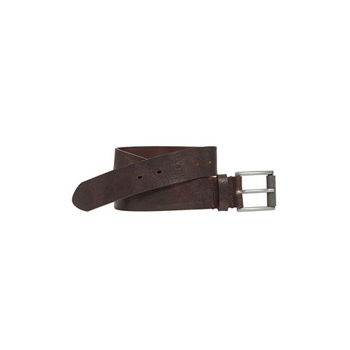 Johnston & Murphy Mens Casual Distressed Leather Belt