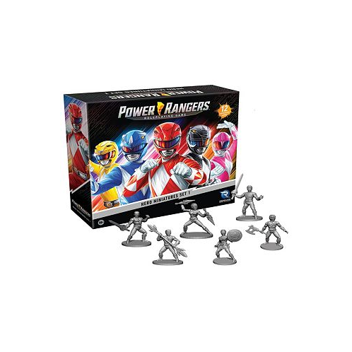 Renegade Game Studios Power Rangers Roleplaying Game Hero Unpainted Miniature Set 12 Piece