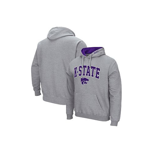Colosseum Mens Kansas State Wildcats Arch & Logo 3.0 Pullover Hoodie