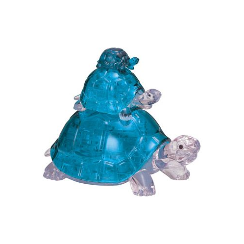BePuzzled 3D Crystal Turtles Puzzle Set 37 Pieces