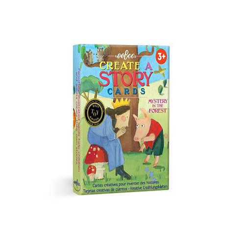 Eeboo Mystery in the Forest Create a Story Pre-Literacy Cards Set 36 Piece