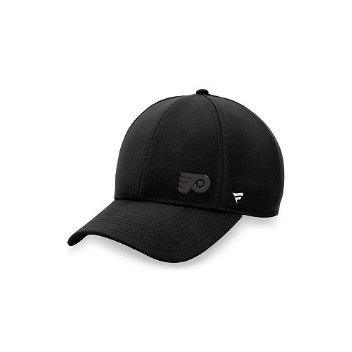 Fanatics Womens Black Philadelphia Flyers Authentic Pro Road Structured Adjustable Hat