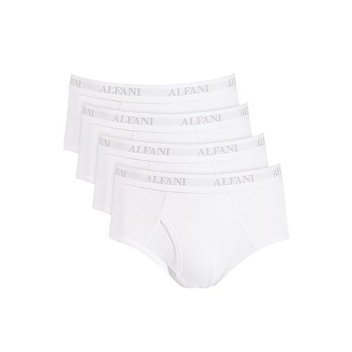 Alfani Mens 4-Pk. Moisture-Wicking Cotton Briefs