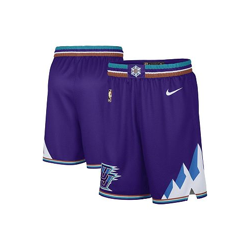 Nike Mens Purple Utah Jazz 2022/23 Classic Edition Swingman Performance Shorts