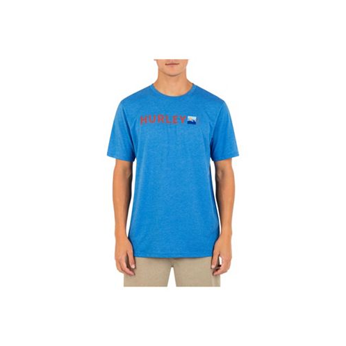 Hurley Mens Everyday Wave Box Short Sleeves T-shirt