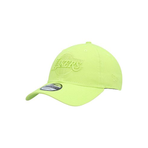 New Era Big Boys and Girls Neon Green Los Angeles Lakers Color Pack 9TWENTY Adjustable Hat