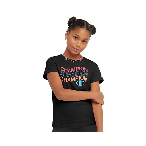 Champion Little Girls Short Sleeve Graphic T-shirt