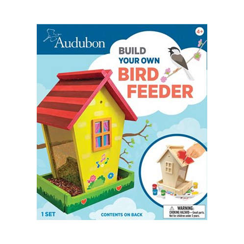 MasterPieces Puzzles Works of Ahhh... aft Set - Audubon Bird Feeder Buildable Wood Paint Kit
