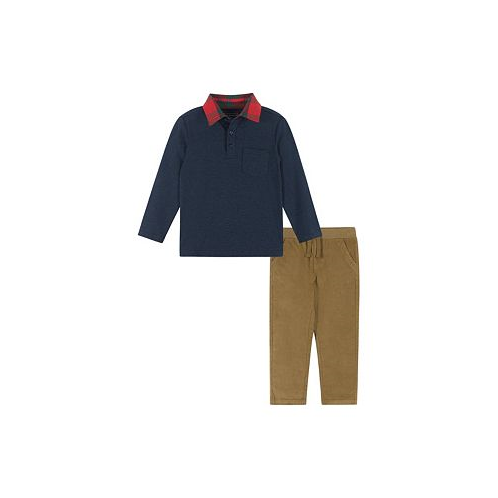 Andy & Evan Toddler/Child Boys Holiday Polo Set