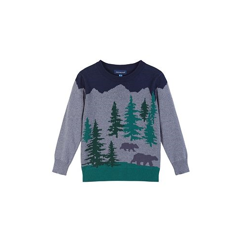 Andy & Evan Toddler Boys / Forest Animals Graphic Sweater