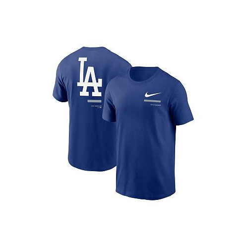 Nike Mens Royal Los Angeles Dodgers Over the Shoulder T-shirt