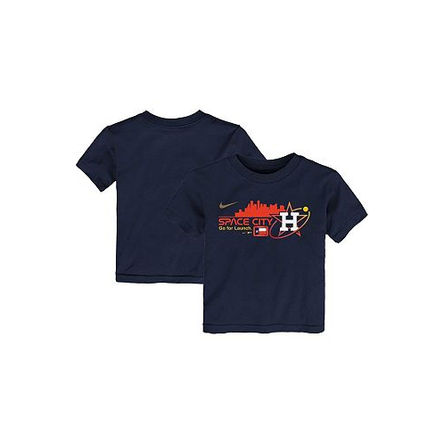 Nike Toddler Boys and Girls Navy Houston Astros City Connect Graphic T-shirt