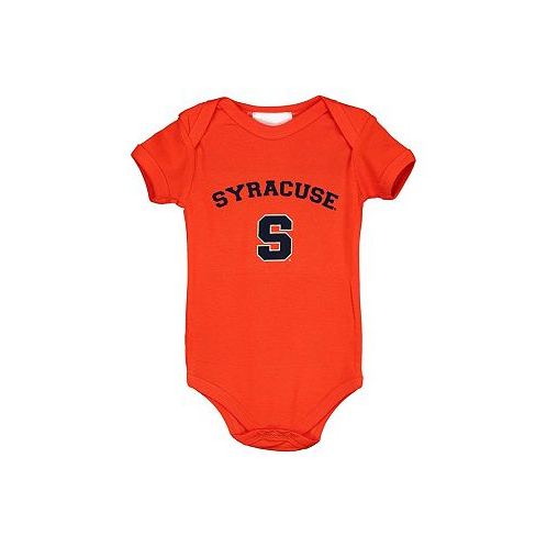 Two Feet Ahead Infant Boys and Girls Orange Syracuse Orange Arch & Logo Bodysuit