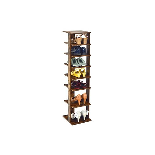 Costway 7-Tier Shoe Rack Free Standing Shelf Storage Tower
