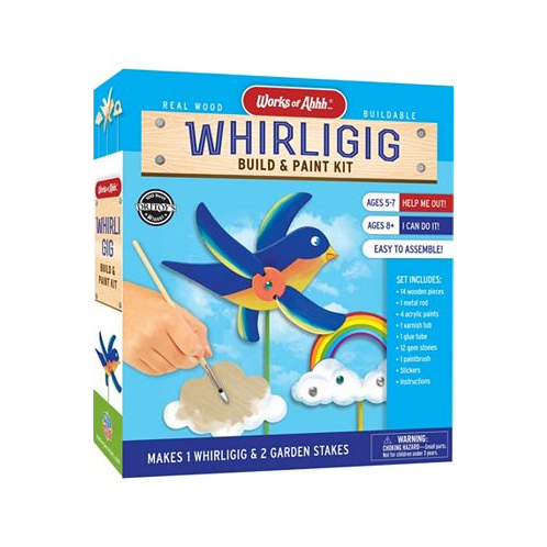 MasterPieces Puzzles Works of Ahhh... aft Set - Whirlygig Buildable Paint Kit