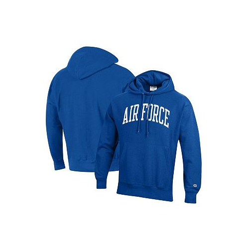 Champion Mens Royal Air Force Falcons Team Arch Reverse Weave Pullover Hoodie