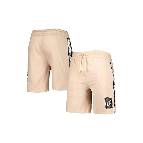 Concepts Sport Mens Tan LAFC Team Stripe Shorts
