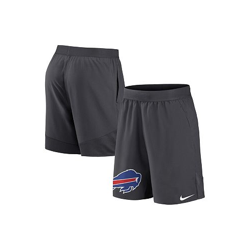 Nike Mens Anthracite Buffalo Bills Stretch Performance Shorts