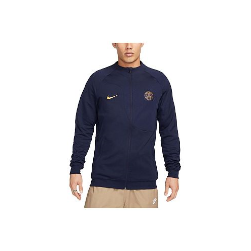 Nike Mens Navy Paris Saint-Germain 2023/24 Academy Pro Anthem Full-Zip Jacket