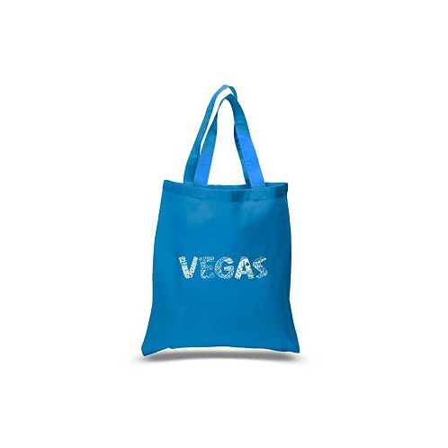 LA Pop Art Vegas - Small Word Art Tote Bag