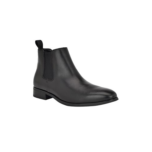 Calvin Klein Mens Donto Slip-On Pointy Toe Boots