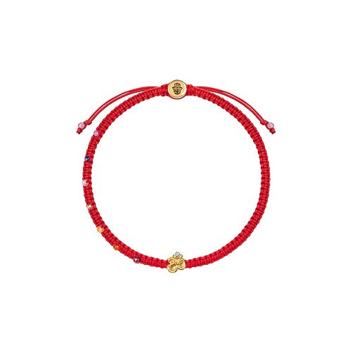 Karma and Luck Serene Soul - Chakra Red String OM Charm Bracelet